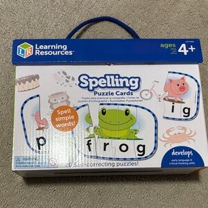 Learning Resources Spelling Puzzle Cards